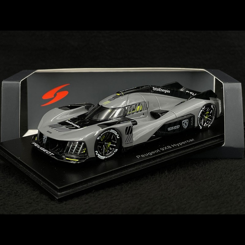 Peugeot 9X8 Hypercar 2022 Dark Grey 1/43 Spark S8610 - Elfershop