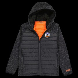 24h Le Mans Jacke Legende Hybride Hoodie Gefütterte Softshell Schwarz LM221KS562-005 - Herren