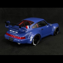 Porsche 911 RWB Body Kit Type 964 2017 Champagne Blau 1/18 Solido S1807503