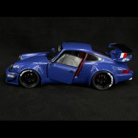 Porsche 911 RWB Body Kit Type 964 2017 Champagne Blau 1/18 Solido S1807503