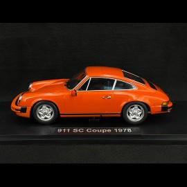 Porsche 911 SC Coupe 1978 Continental Orange 1/18 KK-Scale KKDC180801