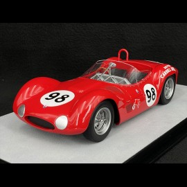 Maserati Birdcage Tipo 61 Nr 98 Sieger GP Sports Car Riverside Camoradi USA 1/18 Tecnomodel TM18-276D