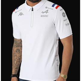Alpine Polo F1 Team Kappa Asham Weiß 341889W - herren