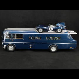 Duo LKW Commer TS3 + Jaguar D-Type Sieger Le Mans 1956 1/18 CMR