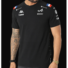 Alpine T-shirt F1 Team Kappa Black 331915W - men