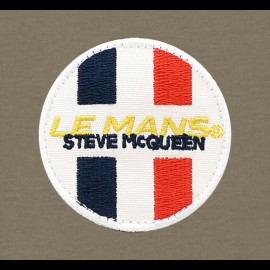 T-shirt Steve McQueen Bomber 24h du Mans Kahki Grün SQ222TSM14-324 - Herren