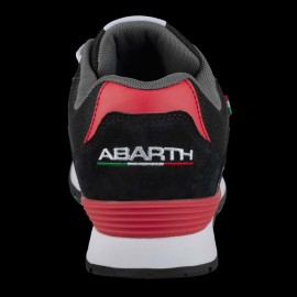 Abarth Schuhe Competizione 500 Sonderkomfort Sneakers Schwarz / Rot - Herren