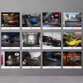 Kalender Porsche 2023 Daily Thrill Porsche WAP0923730P023