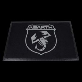Abarth Fußmatte Scorpione Logo Schwarz / Grau
