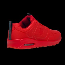 Ducati Schuhe Dino Sneakers Wildleder Rot - Herren
