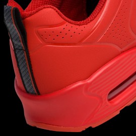 Ducati Schuhe Dino Sneakers Wildleder Rot - Herren