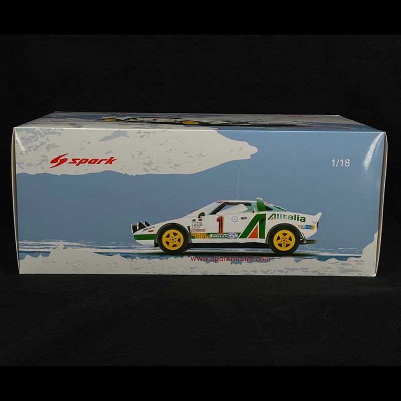 Lancia Stratos HF n° 1 Winner Rallye Monte Carlo 1977 1/18 Spark