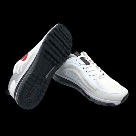 Ducati Schuhe Air rote Logo Sneakers Mesh Weiß - Herren