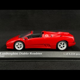 Lamborghini Diablo Roadster 1994 Rosso Rot 1/43 Minichamps 400103580