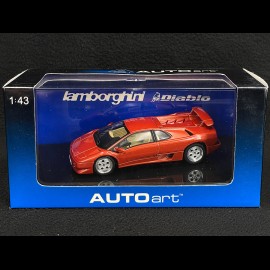 Lamborghini Diablo Coupé VT 1994 Fuscia metallic Red 1/43 AutoArt 54572