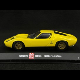 Lamborghini Miura 1966 Yellow Giallo Croma 1/43 Minichamps 430103006