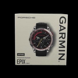 Porsche Smartwatch schwarz angeschlossene Garmin Epix 2 WAP0709010PSMW