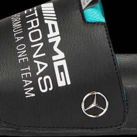 Mercedes Sandals AMG Petronas F1 Leadcat 2.0 by Puma Flip Flop Black - Unisex