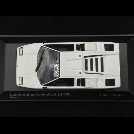 Lamborghini Countach LP 400 1974 White 1/43 Minichamps 430103104