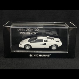 Lamborghini Countach LP 400 1974 White 1/43 Minichamps 430103104