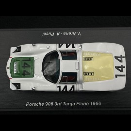 Porsche 906 n° 144 3. Targa Florio 1966 1/43 Spark S9235