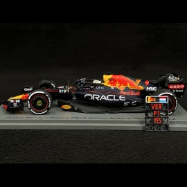 Max Verstappen Red Bull RB18 RBPT n° 1 Winner GP Saudi Arabia 2022 F1 1/43 Spark S8524