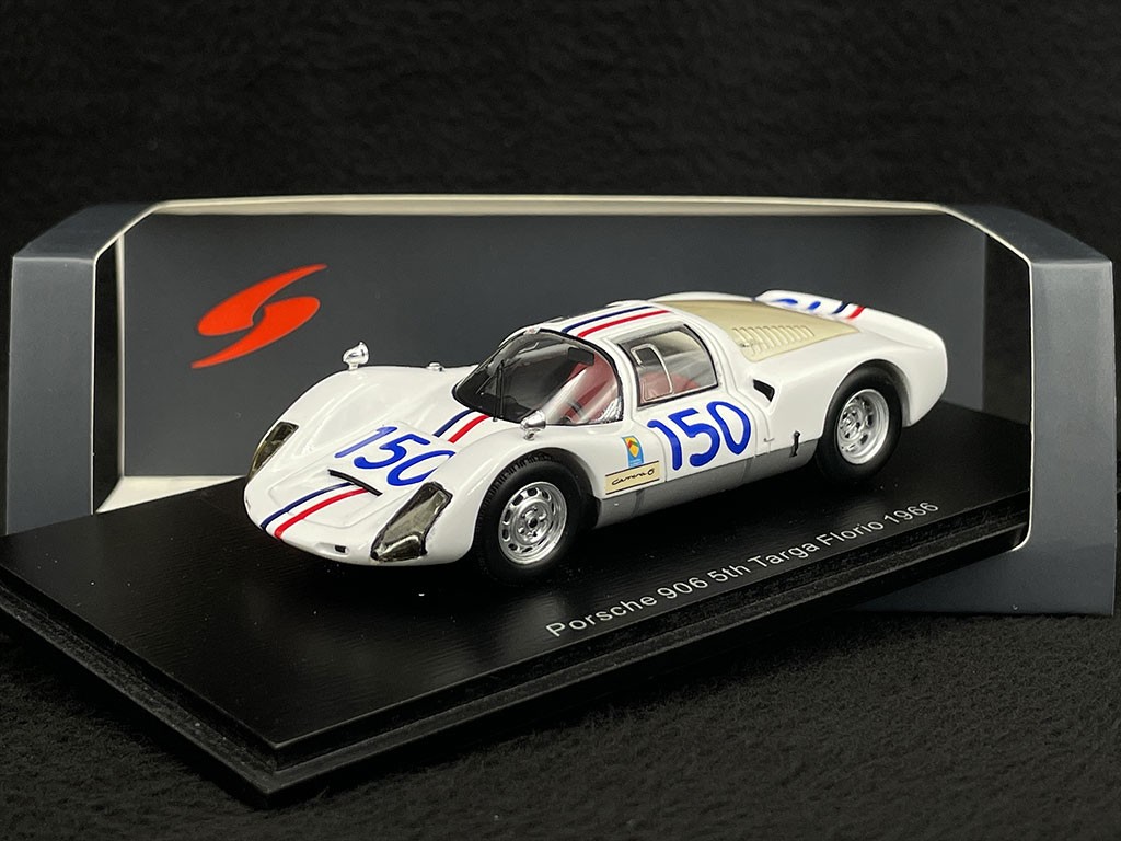 Porsche 906 n° 150 Targa Florio 1966 1/43 Spark S9236 - Elfershop