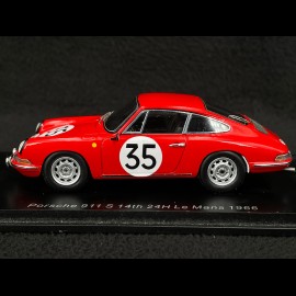 Porsche 911S n° 35 24h Le Mans 1966 1/43 Spark S9735