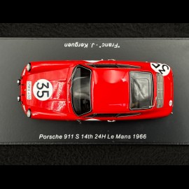 Porsche 911S n° 35 24h Le Mans 1966 1/43 Spark S9735