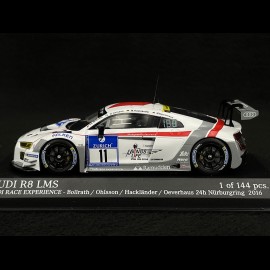 Audi R8 LMS n° 11 24h Nürburgring 2016 1/43 Minichamps 437161111