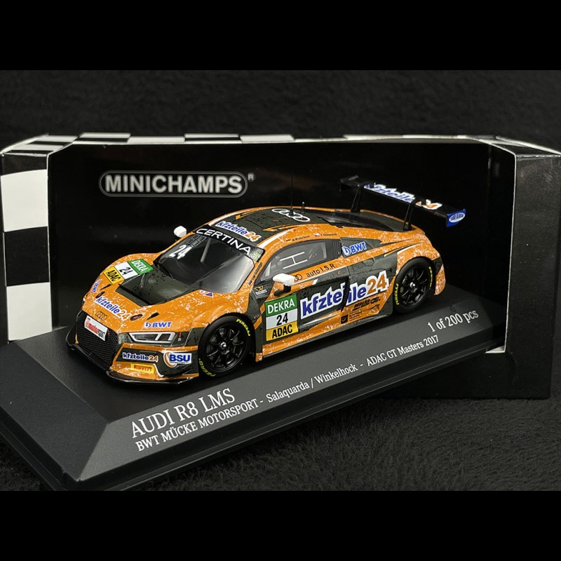 Audi R8 LMS n° 24 ADAC GT Masters 2017 1/43 Minichamps 437171724