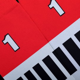 Inspiration McLaren MP4 n°1 1991 Ayrton Senna socks Red / White - unisex - Size 41/46