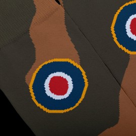 Inspiration Supermarine Spitfire Socken Grün - Unisex - Größe 41/46