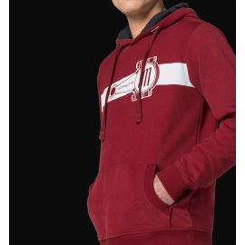 Sweatshirt Porsche 911 Rod Essential Hoodie Burgundyrot  WAP673PESS - herren