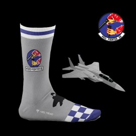 Inspiration F-15E Socken Grau - Unisex - Größe 41/46