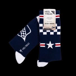 Inspiration F4U Corsair Socken Blau - Unisex - Größe 41/46