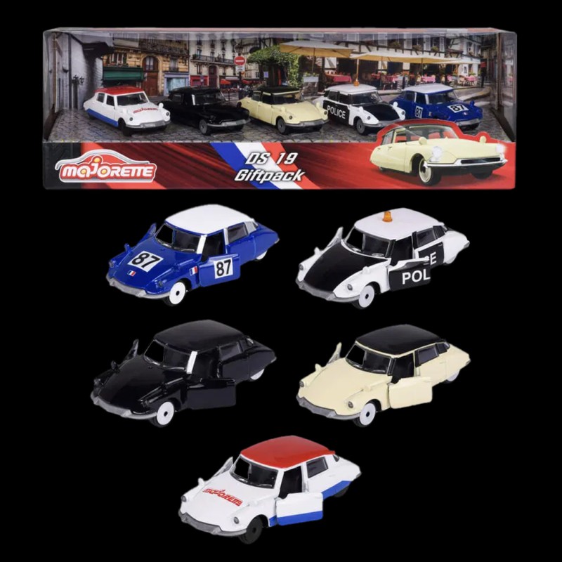 Un coffret de cinq DS 19 Majorette arrive en exclusivté pour la France