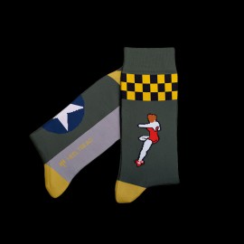 Inspiration Boeing B-17 Socken Grün - Unisex - Größe 41/46