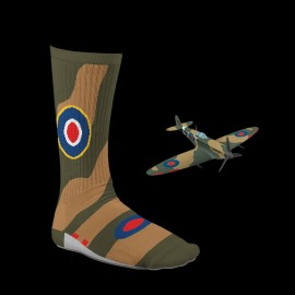 Inspiration Spitfire Sport Socken Grün / Braun - Unisex