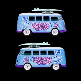 VW Combi T1 San Francisco Bay Surf The Originals Deluxe 1/64 Majorette 212055005