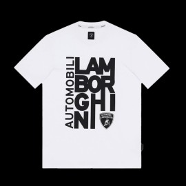 T-Shirt Lamborghini Graphic White - Mens LCSWB7TQ-200