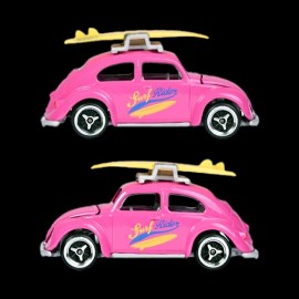 VW Beetle Surf Rider Pink The Originals Premium 1/64 Majorette 212055004