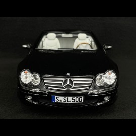 Mercedes-Benz SL 500 2003 Black 1/18 Norev 183840