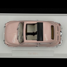 Fiat 500 L 1968 Light Pink 1/18 Norev 187774