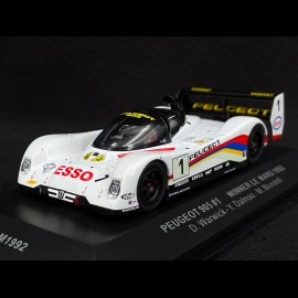 Peugeot 905 n° 2 Winner 24h Le Mans 1992 1/43 Ixo Models LM1992