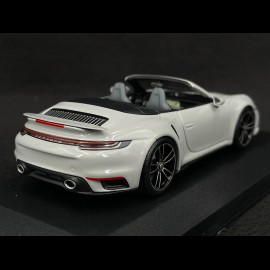 Porsche 911 Turbo S Cabrio Type 992 2020 Chalk Grey 1/43 Minichamps 410069481