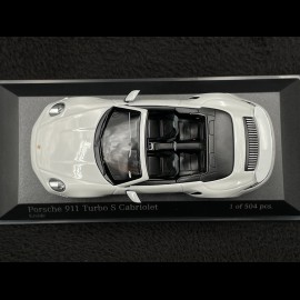 Porsche 911 Turbo S Cabrio Type 992 2020 Chalk Grey 1/43 Minichamps 410069481