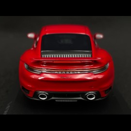 Porsche 911 Turbo S Coupe Type 992 2020 Carmine Red 1/43 Minichamps 410069475