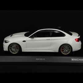 BMW M2 CS 2020 White 1/18 Minichamps 155021020