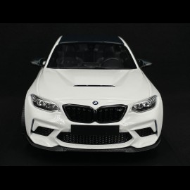 BMW M2 CS 2020 White 1/18 Minichamps 155021020